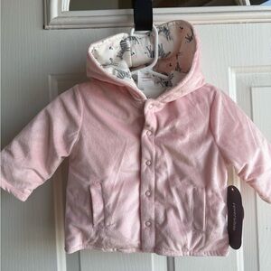 Pink Hooded Kids Jacket